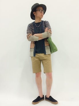 マツダ ケンさん（メンズ・174cm）の春コーディネート