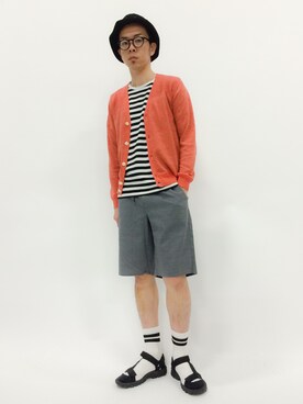 マツダ ケンさん(メンズ・174cm)の春コーディネート