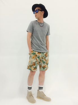 「SHIPS JET BLUE（シップスジェットブルー）のアイテム（ベスト）」を使った、マツダ ケンさん（メンズ・174cm）の春コーディネート