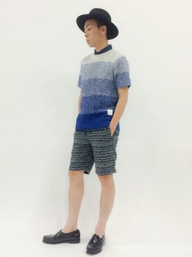 「PROJECT SR'ES（プロジェクトエスアールエス）のアイテム」を使った、マツダ ケンさん（メンズ）の春コーディネート
