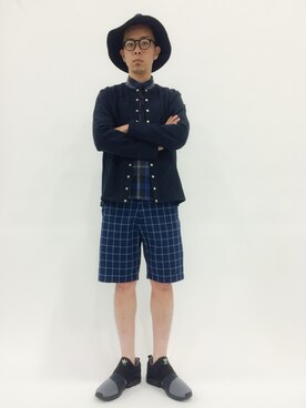 マツダ ケンさん（メンズ・174cm）の春コーディネート