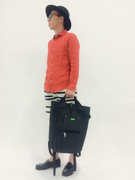 マツダ ケンさん（メンズ・174cm）の春コーディネート