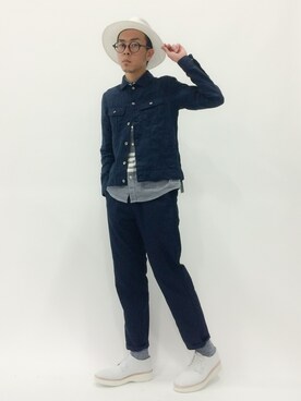 マツダ ケンさん（メンズ・174cm）の春コーディネート