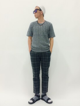 マツダ ケンさん（メンズ・174cm）の春コーディネート