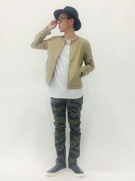 マツダ ケンさん（メンズ・174cm）の春コーディネート