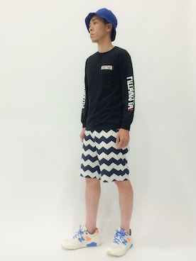 マツダ ケンさん(メンズ・174cm)の春コーディネート