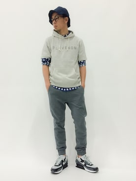 マツダ ケンさん（メンズ・174cm）の春コーディネート