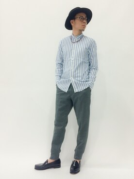 マツダ ケンさん（メンズ・174cm）の春コーディネート