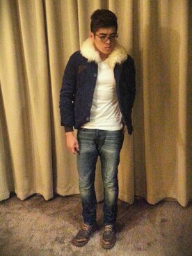 「SENSE（センス）のアイテム（ジャケット/アウター）」を使った、sy_hongさん（メンズ・178cm）の秋コーディネート