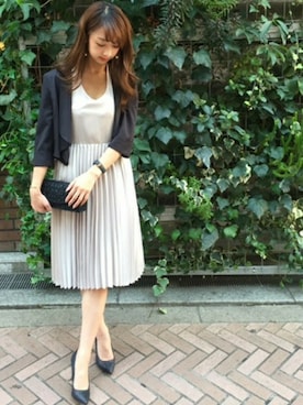 「LIMITLESS LUXURY」｜「アイテム（パンプス）」を使った、yumiさん（レディース・158cm）の秋コーディネート