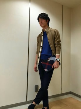 「BLACK LABEL CRESTBRIDGE」｜K.Nakazawaさん（メンズ・180cm）の秋コーディネート