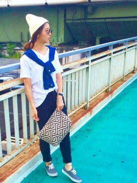 ASHUさん(レディース・158cm)の夏コーディネート