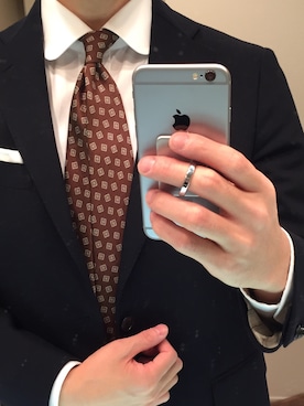 「lardini」｜「アイテム（腕時計）」を使った、きっどマンさん（メンズ・175cm）の冬コーディネート