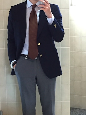 きっどマンさん（メンズ・175cm）の冬コーディネート