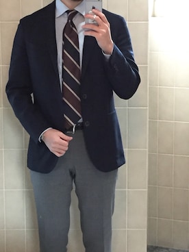 きっどマンさん（メンズ・175cm）の冬コーディネート