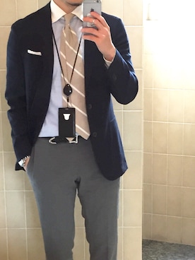 きっどマンさん(メンズ・175cm)の春コーディネート