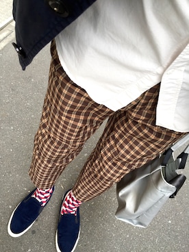 「niuhans（ニュアンス）のアイテム」を使った、きっどマンさん（メンズ・175cm）の春コーディネート