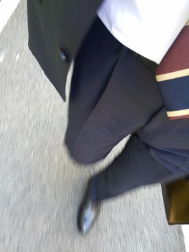 「SOVEREIGN（ソブリン）のアイテム（セットアップ）」を使った、きっどマンさん（メンズ・175cm）の春コーディネート