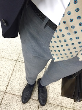 きっどマンさん（メンズ・175cm）の春コーディネート