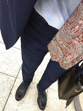 「RODA（ロダ）のアイテム」を使った、きっどマンさん（メンズ・175cm）の春コーディネート