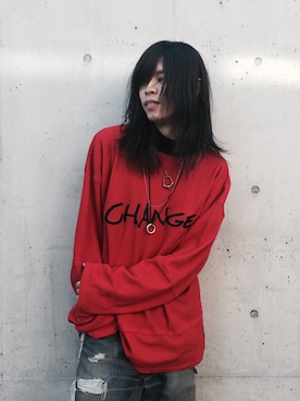 「NAKID」｜優作さん（メンズ・180cm）の冬コーディネート