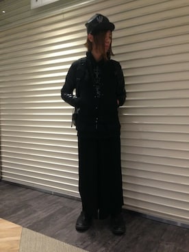 「L.H.P（エルエイチピー）のアイテム（スタジャン）」を使った、KAWAKITA SHOICHIさん（メンズ・175cm）の冬コーディネート