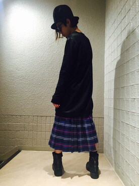「sulvam（サルバム）のアイテム（パンツ）」を使った、KAWAKITA SHOICHIさん（メンズ・175cm）の春コーディネート