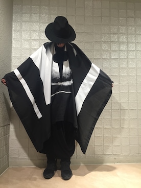 「JULIUS（ユリウス）のアイテム」を使った、KAWAKITA SHOICHIさん（メンズ・175cm）の冬コーディネート