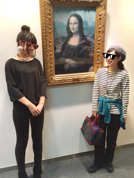「TREASURE TOPKAPI（トレジャートプカピ）のアイテム」を使った、saraさん（レディース・151cm）の秋コーディネート