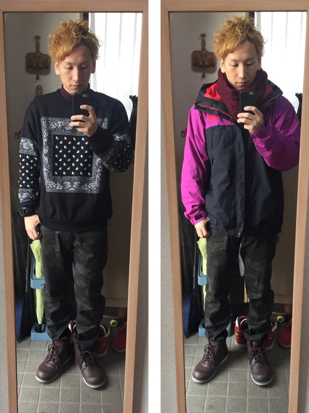 Bristol バンダナ柄 マウンテンパーカー M READYMADE (レディメイド) 21SS ヴィンテージバンダナ マウンテン