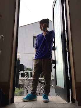 「時計」｜「アイテム（ニットキャップ/ビーニー）」を使った、@24さん（メンズ・167cm）の秋コーディネート