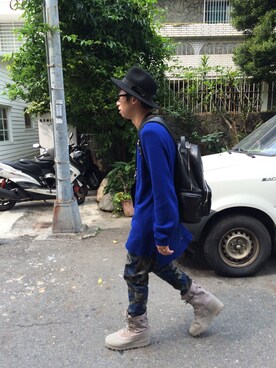 「NEXHYPE（ネックスハイプ）のアイテム」を使った、C_DAさん（メンズ・171cm）の春コーディネート