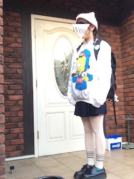 「スエット」｜MaRiaさん（レディース・160cm）の春コーディネート