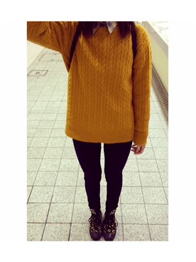 kaeさん（レディース・171cm）の冬コーディネート