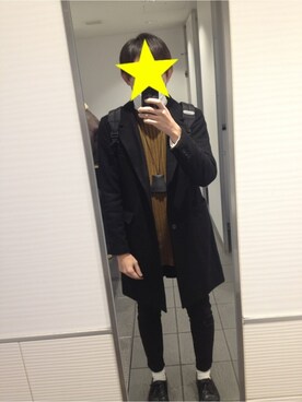 「Dr. Martens（ドクターマーチン）のDr.Martens (ドクターマーチン)/1461 3EYE GIBSON SHOES（その他シューズ）」を使った、しょーたさん（メンズ・175cm・20代）の冬コーディネート