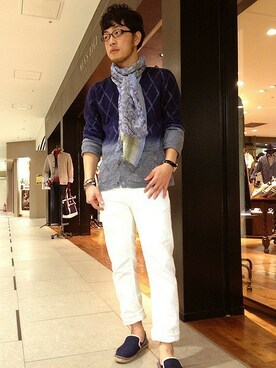 なんばシティメンズビギリミテッドさんのコーディネート