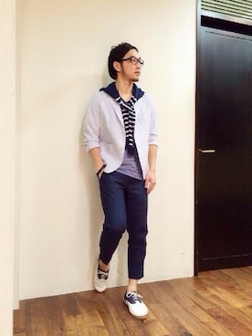 なんばシティメンズビギリミテッドさん（メンズ・170cm）の春コーディネート