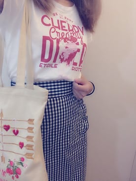 「PINKHOUSECHELSEA」｜meryさん（レディース・151cm）の夏コーディネート