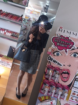 「LIPSERVICE（リップサービス）のアイテム（その他）」を使った、SHO-KOさん（レディース・159cm）の秋コーディネート
