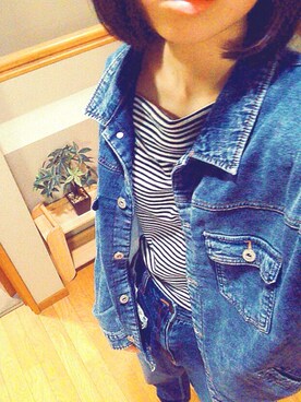 「marble（マーブル）のアイテム」を使った、tomさん（レディース・158cm）の春コーディネート