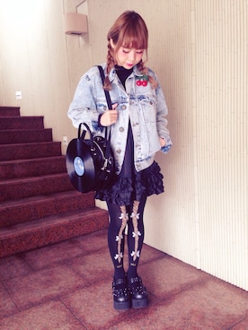 Candy Stripper キャンディストリッパー のバレエシューズを使った人気ファッションコーディネート Wear