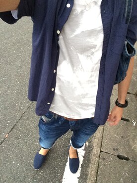 Shinyaさん（メンズ・185cm）の夏コーディネート