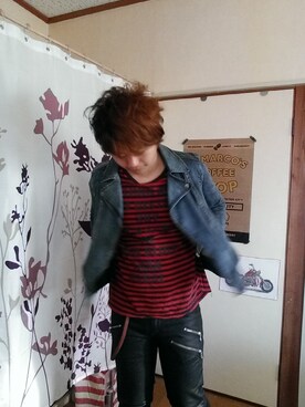 スカジャン好きな小さいおじさんさんのコーディネート