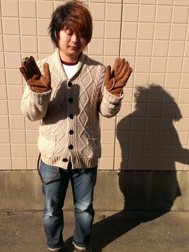 スカジャン好きな小さいおじさんさんのコーディネート