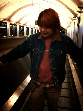 スカジャン好きな小さいおじさんさんのコーディネート