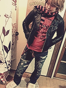 スカジャン好きな小さいおじさんさんのコーディネート