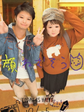 スカジャン好きな小さいおじさんさんのコーディネート