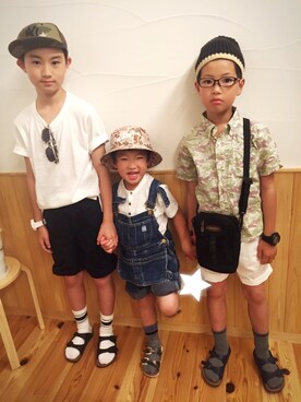 そふとくりん♥︎さん（キッズ・145cm）の春コーディネート