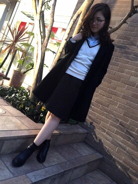 安岡あゆみさんのコーディネート