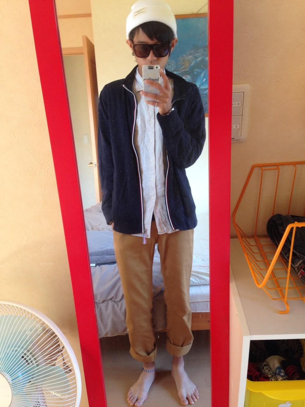「DickiesのDickies Slim Taper Work Pant（ジャケット/アウター、その他）」を使った、聖さん（メンズ・173cm）の秋コーディネートの1枚目の写真